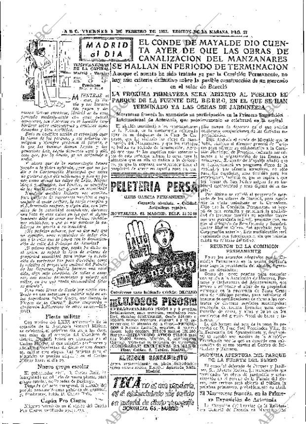ABC MADRID 06-02-1953 página 27