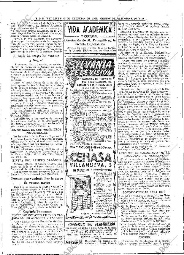 ABC MADRID 06-02-1953 página 28