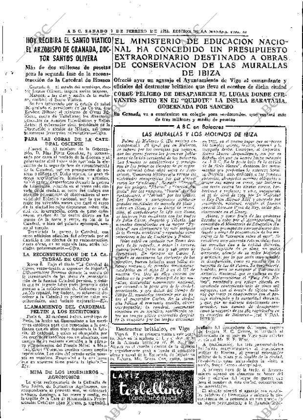 ABC MADRID 07-02-1953 página 23