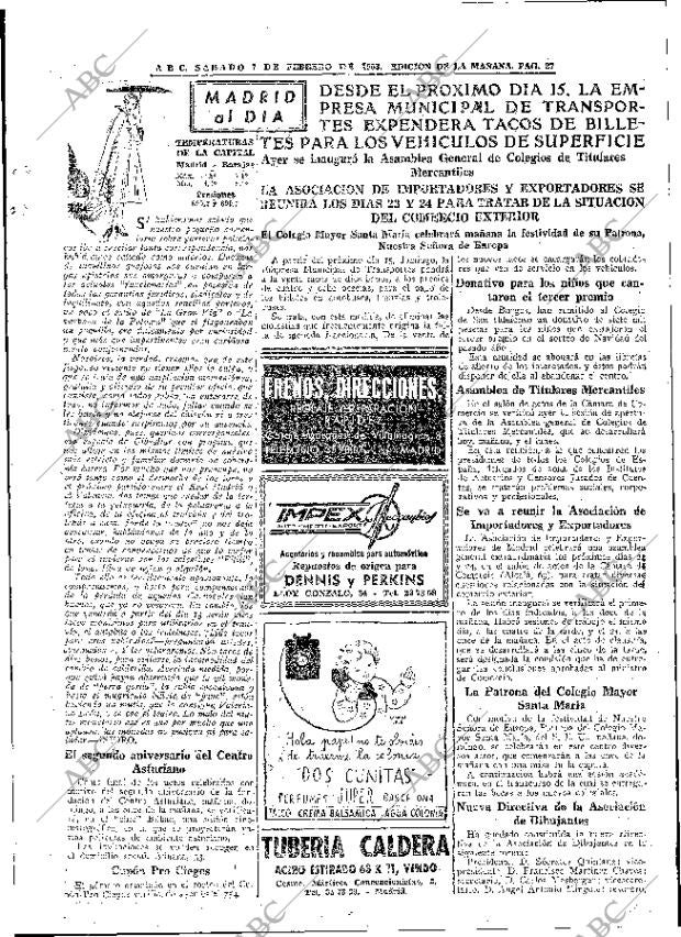 ABC MADRID 07-02-1953 página 27