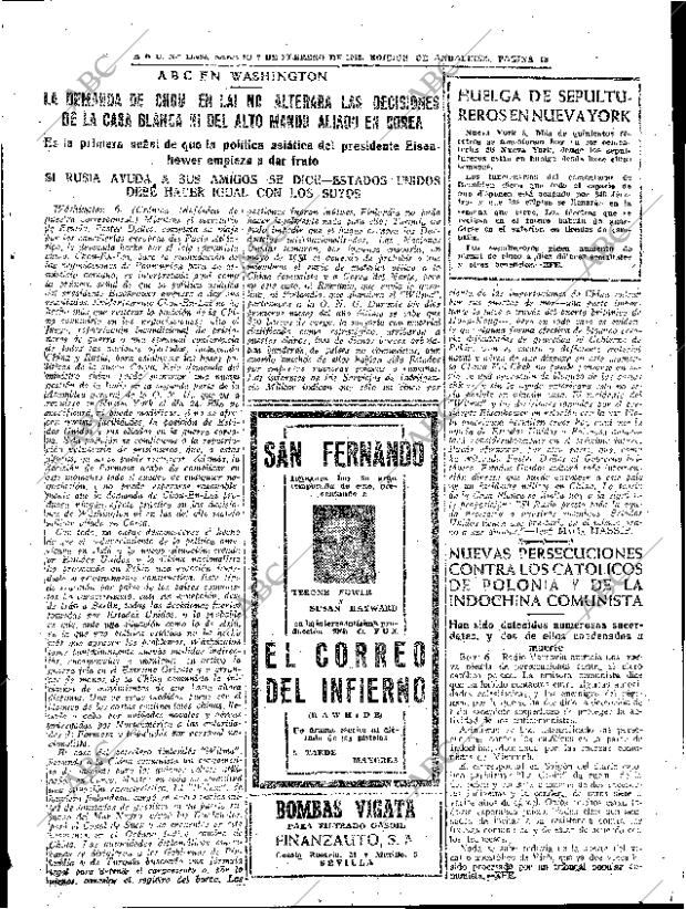 ABC SEVILLA 07-02-1953 página 13