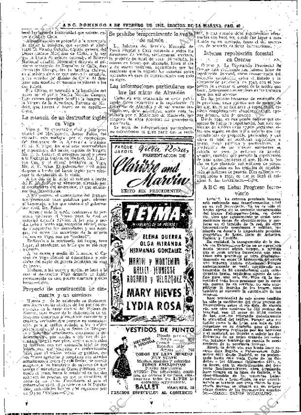 ABC MADRID 08-02-1953 página 38