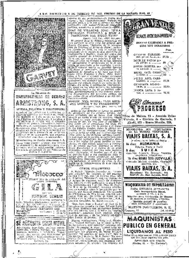 ABC MADRID 08-02-1953 página 44