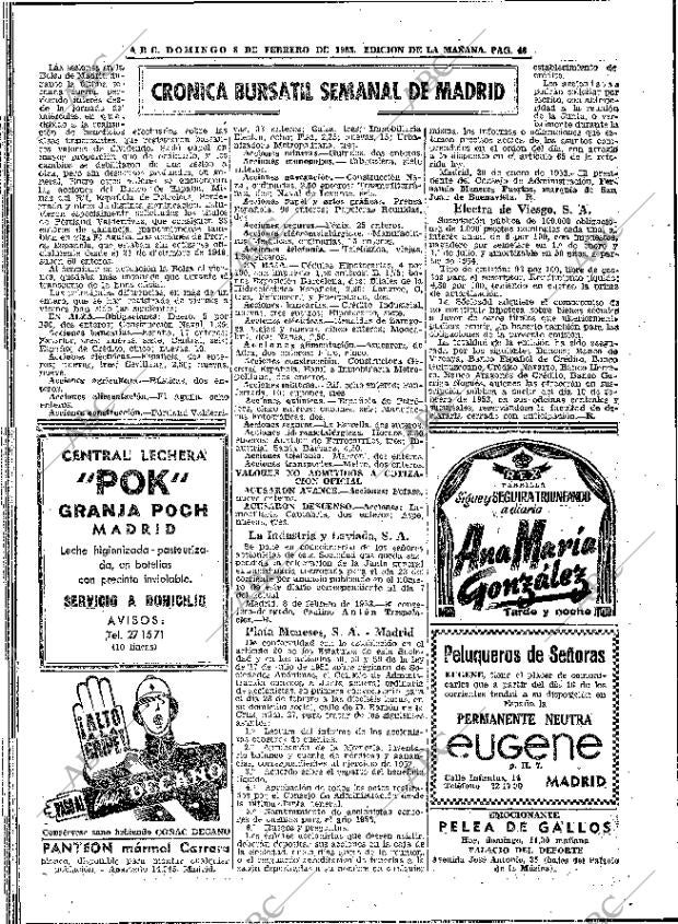 ABC MADRID 08-02-1953 página 46