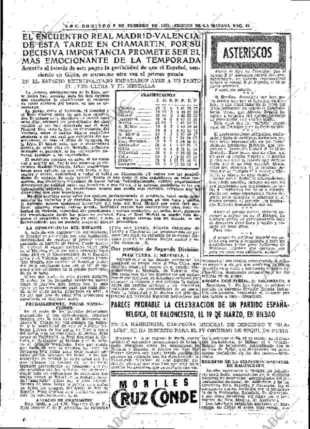 ABC MADRID 08-02-1953 página 47