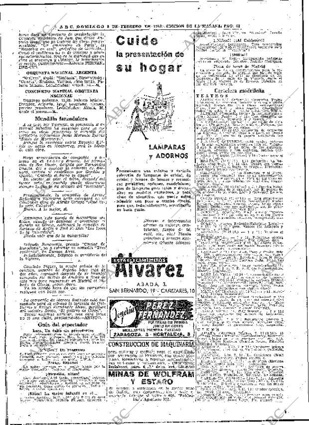 ABC MADRID 08-02-1953 página 50
