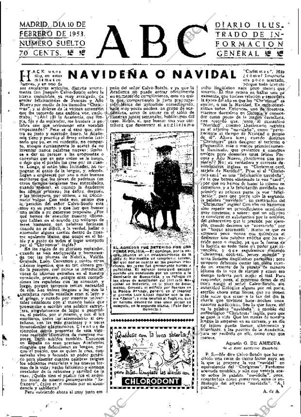 ABC MADRID 10-02-1953 página 3