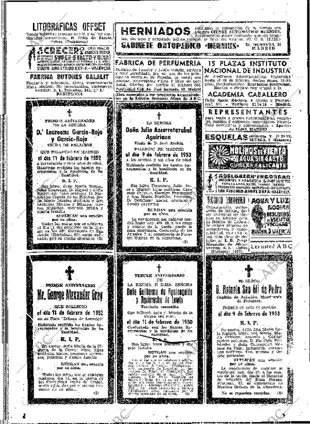 ABC MADRID 10-02-1953 página 42