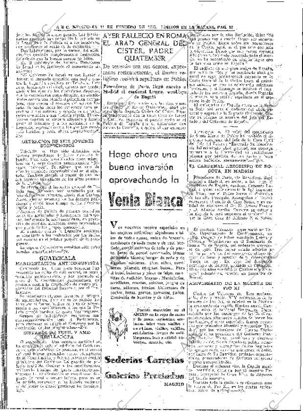 ABC MADRID 11-02-1953 página 12