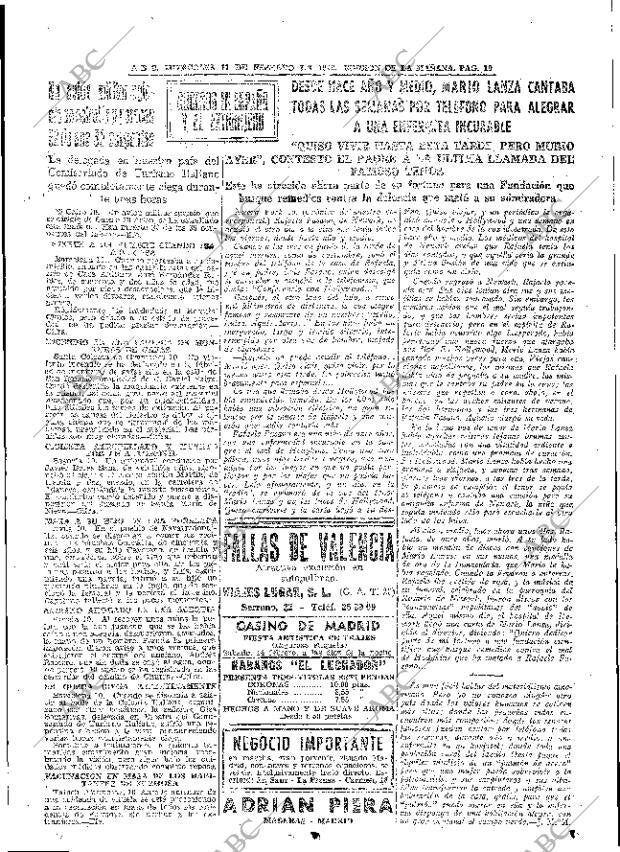 ABC MADRID 11-02-1953 página 19