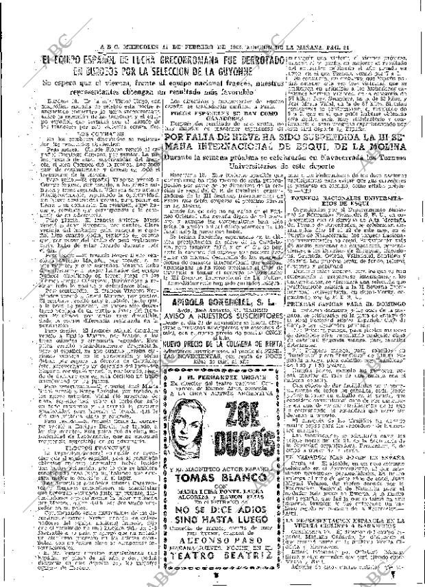 ABC MADRID 11-02-1953 página 21