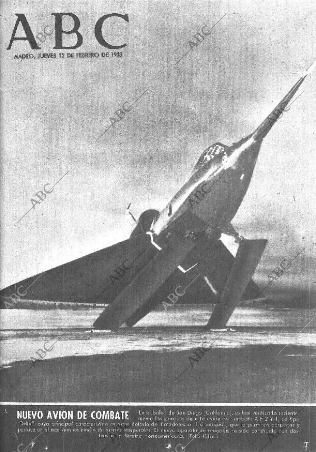 ABC MADRID 12-02-1953 página 1