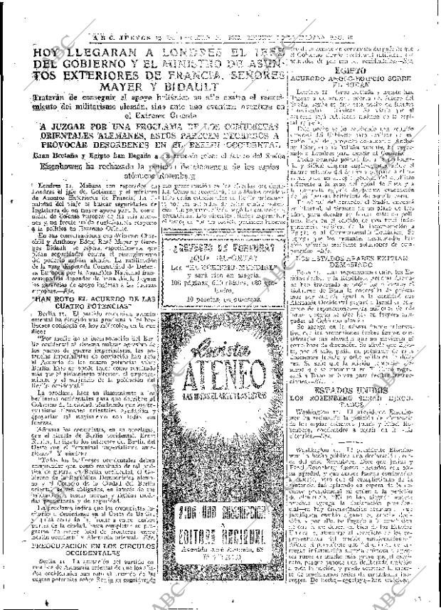 ABC MADRID 12-02-1953 página 19