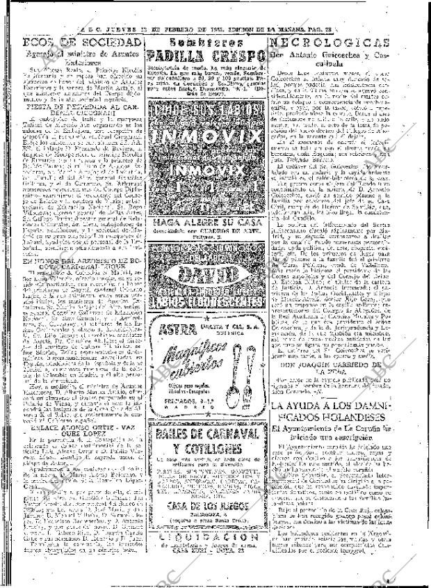 ABC MADRID 12-02-1953 página 28