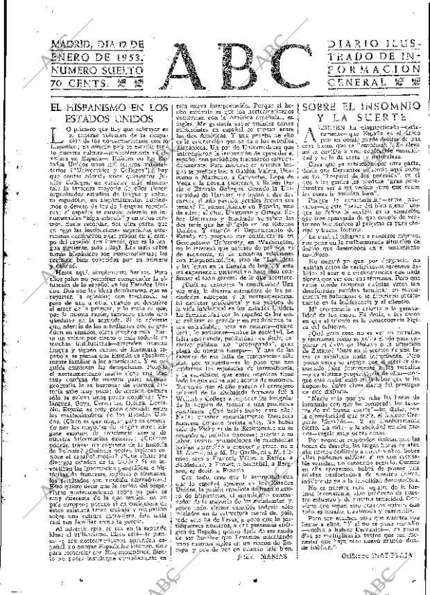 ABC MADRID 12-02-1953 página 3