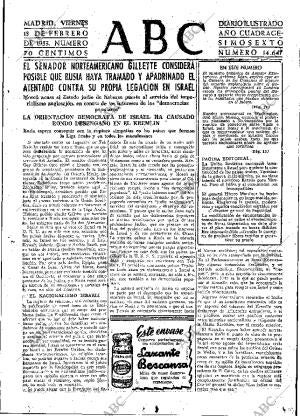 ABC MADRID 13-02-1953 página 15