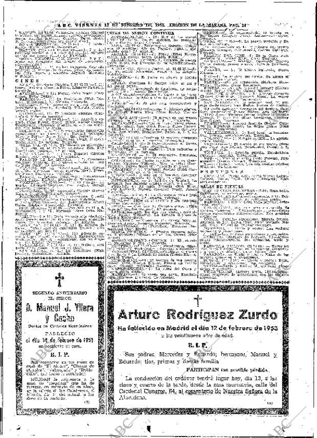 ABC MADRID 13-02-1953 página 34
