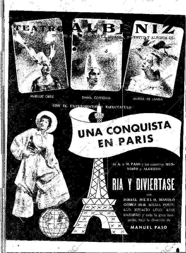 ABC MADRID 14-02-1953 página 2