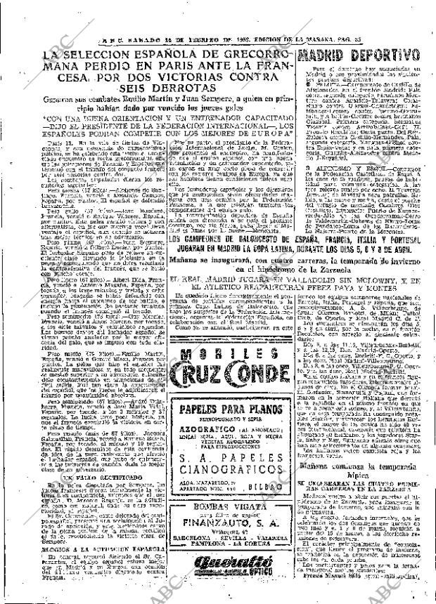 ABC MADRID 14-02-1953 página 25