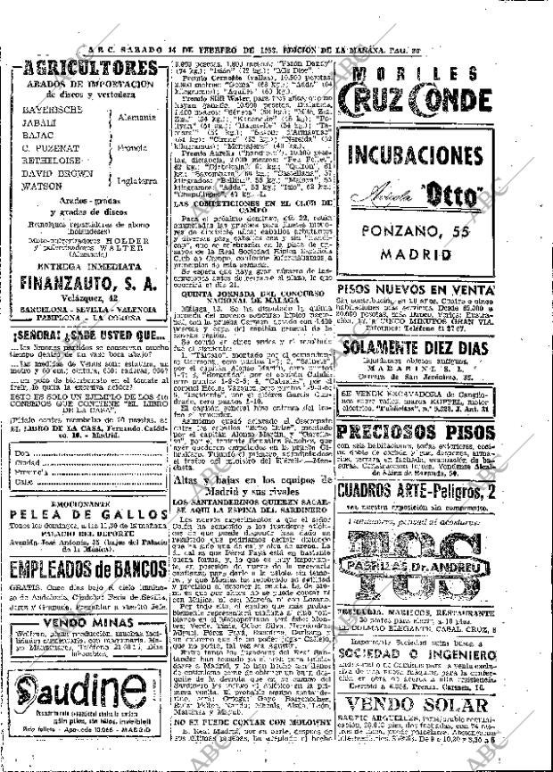 ABC MADRID 14-02-1953 página 26