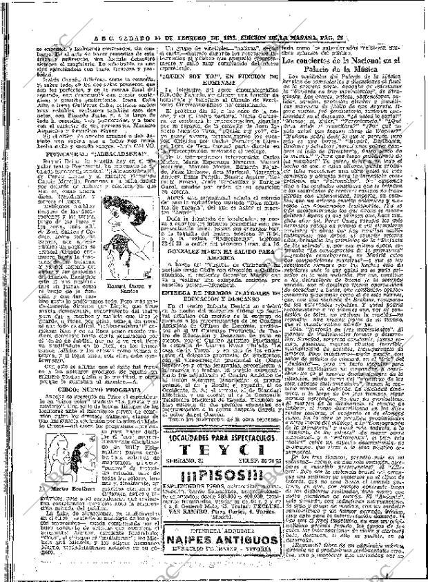ABC MADRID 14-02-1953 página 28