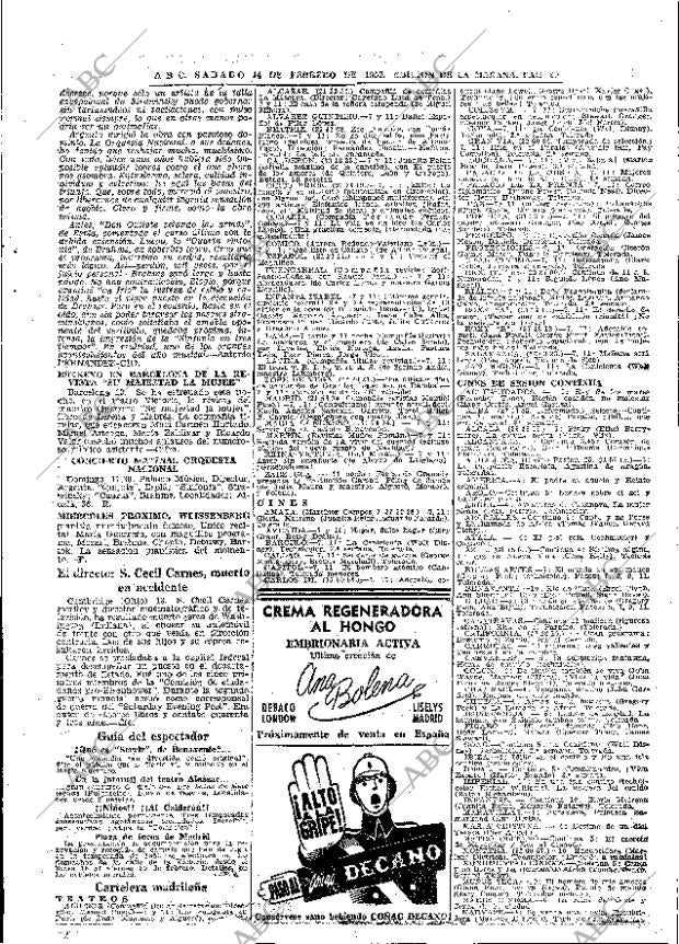 ABC MADRID 14-02-1953 página 29