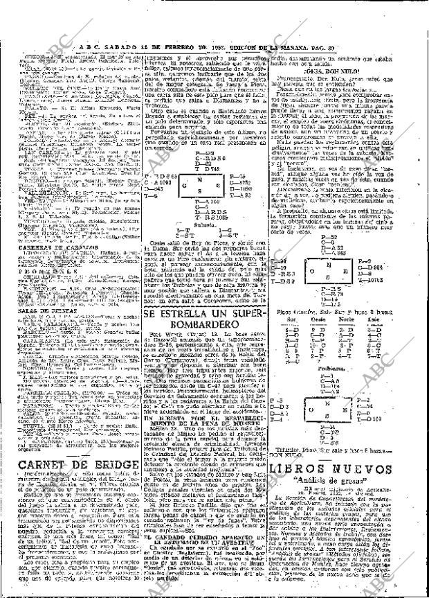 ABC MADRID 14-02-1953 página 30