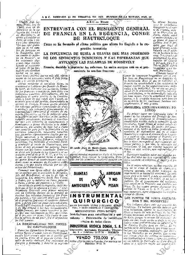 ABC MADRID 15-02-1953 página 37