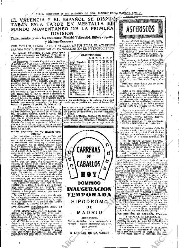 ABC MADRID 15-02-1953 página 51