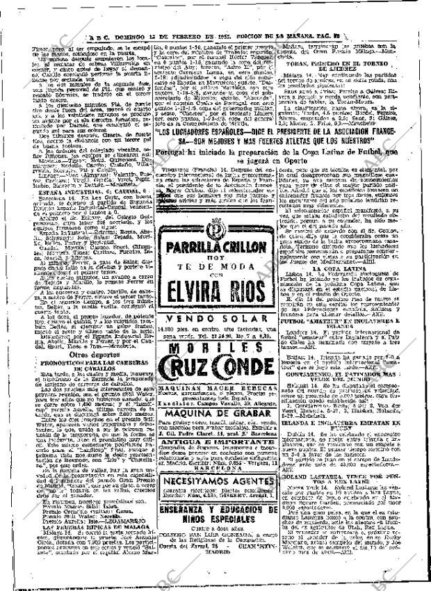 ABC MADRID 15-02-1953 página 52