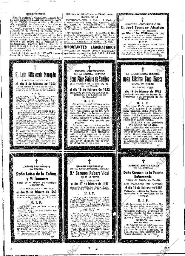 ABC MADRID 15-02-1953 página 62