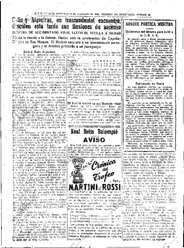 ABC SEVILLA 15-02-1953 página 33