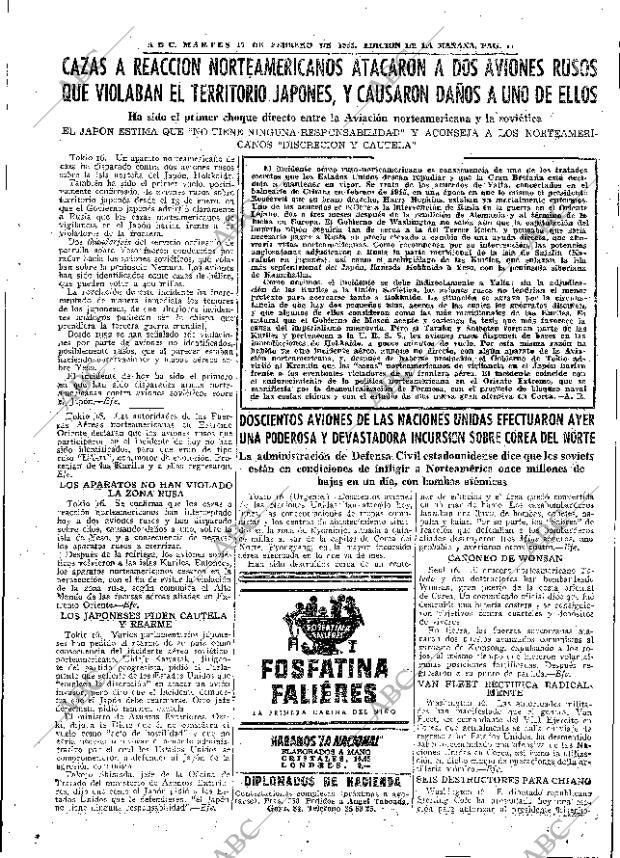 ABC MADRID 17-02-1953 página 17