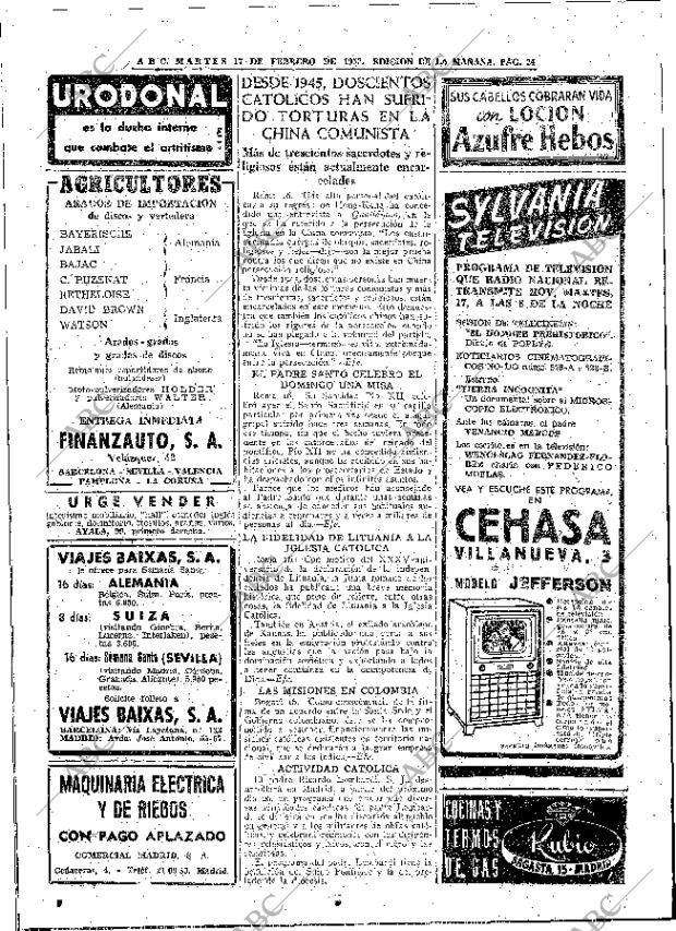 ABC MADRID 17-02-1953 página 24