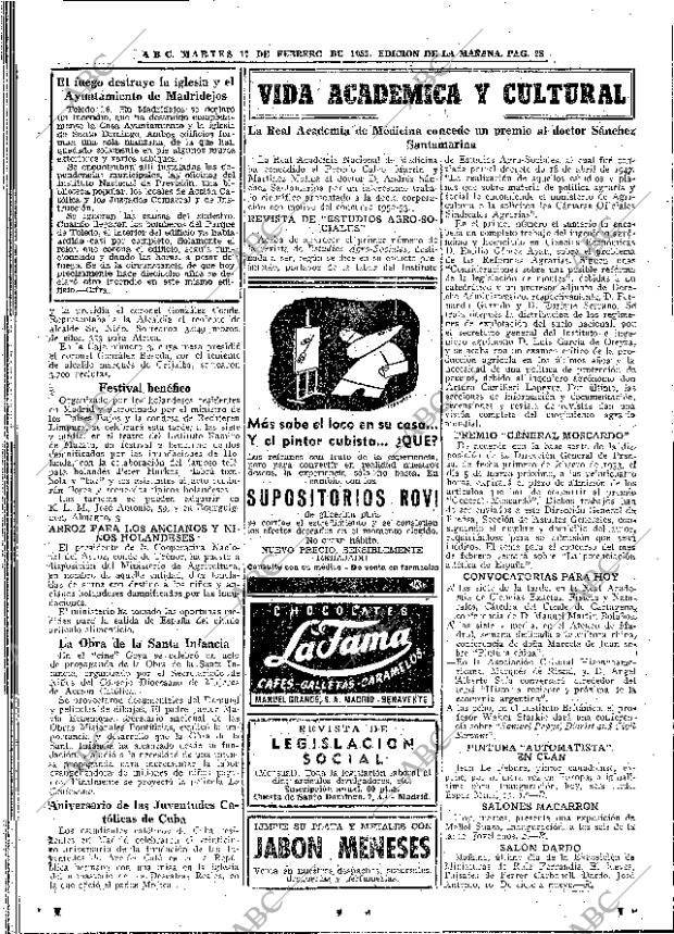 ABC MADRID 17-02-1953 página 28