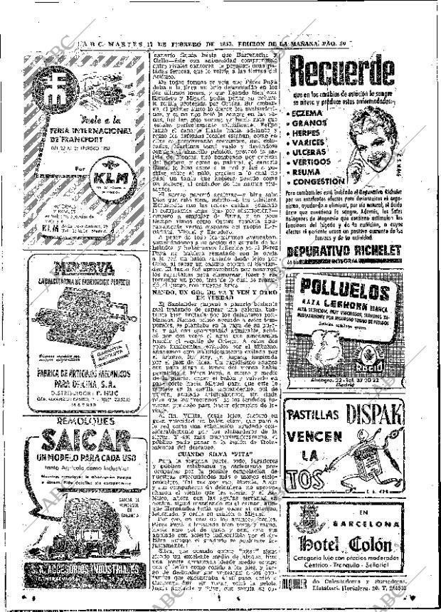 ABC MADRID 17-02-1953 página 30