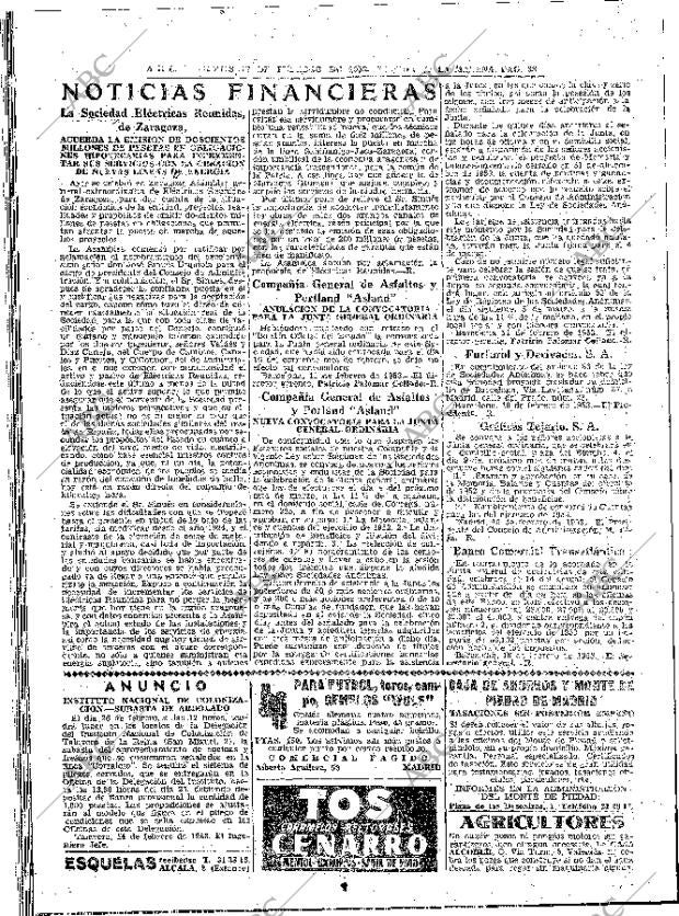 ABC MADRID 17-02-1953 página 38
