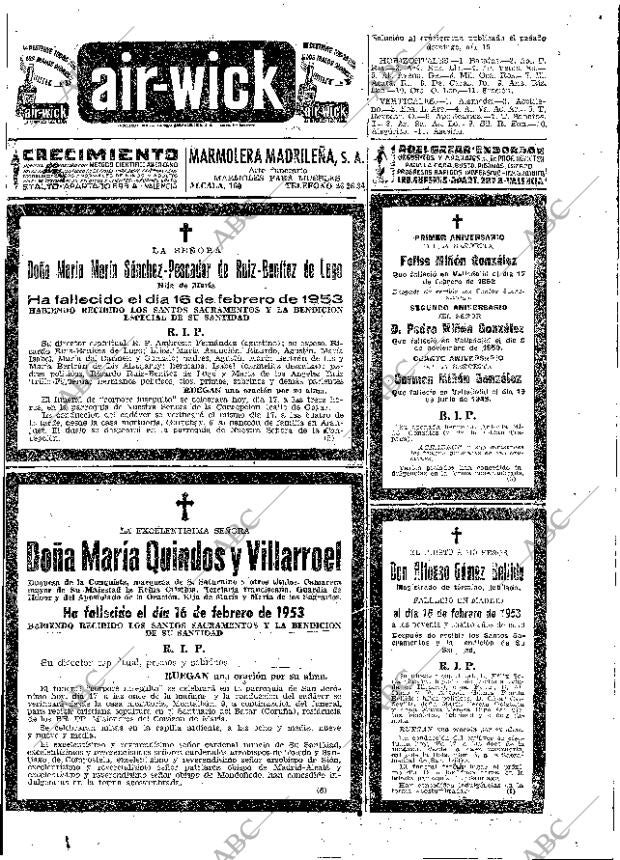 ABC MADRID 17-02-1953 página 43