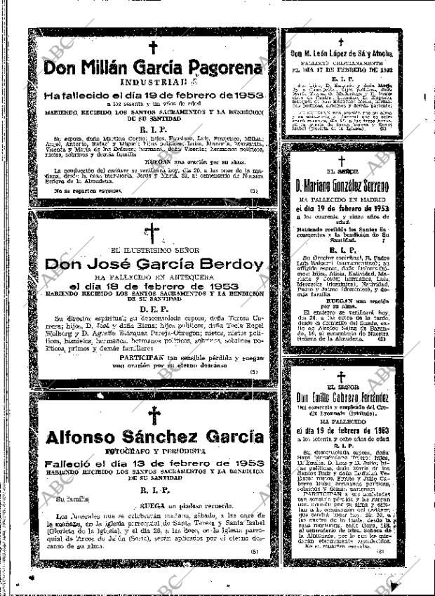 ABC MADRID 20-02-1953 página 38