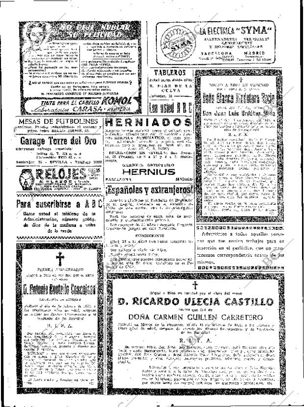 ABC SEVILLA 20-02-1953 página 22