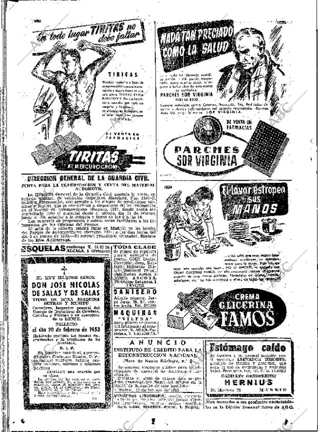 ABC MADRID 21-02-1953 página 28
