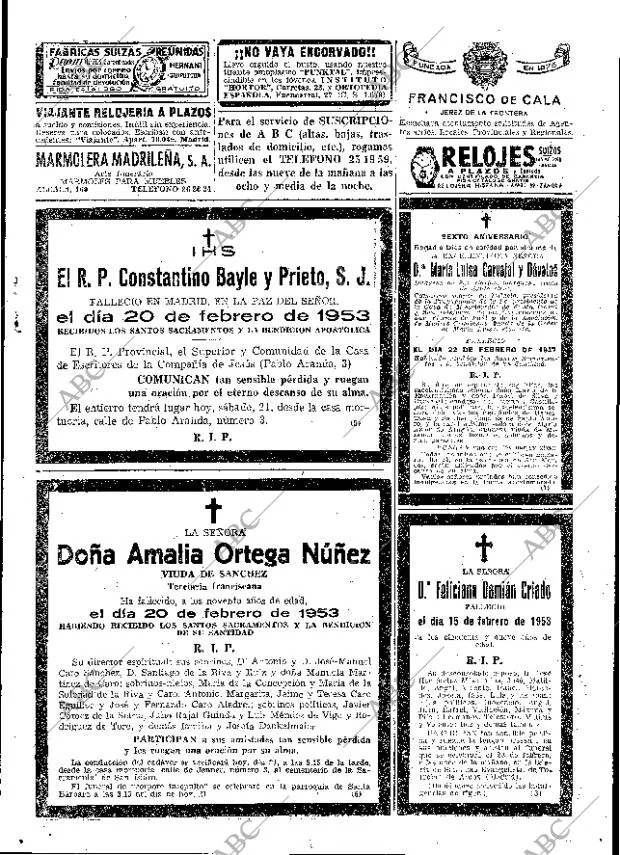 ABC MADRID 21-02-1953 página 29