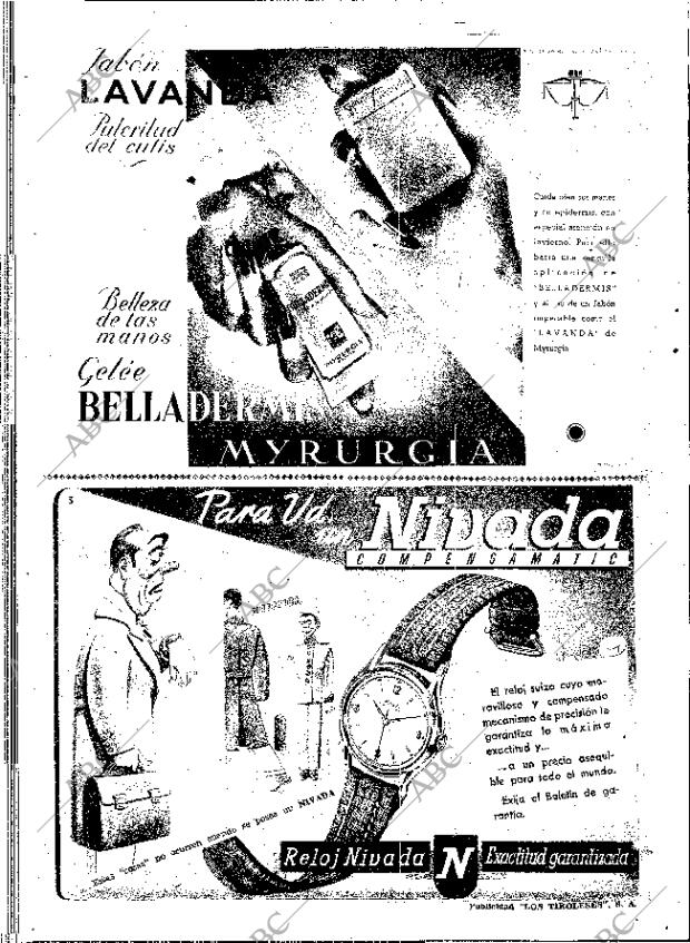 ABC MADRID 21-02-1953 página 6