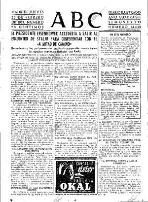 ABC MADRID 26-02-1953 página 15