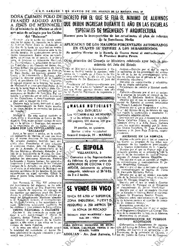ABC MADRID 07-03-1953 página 17