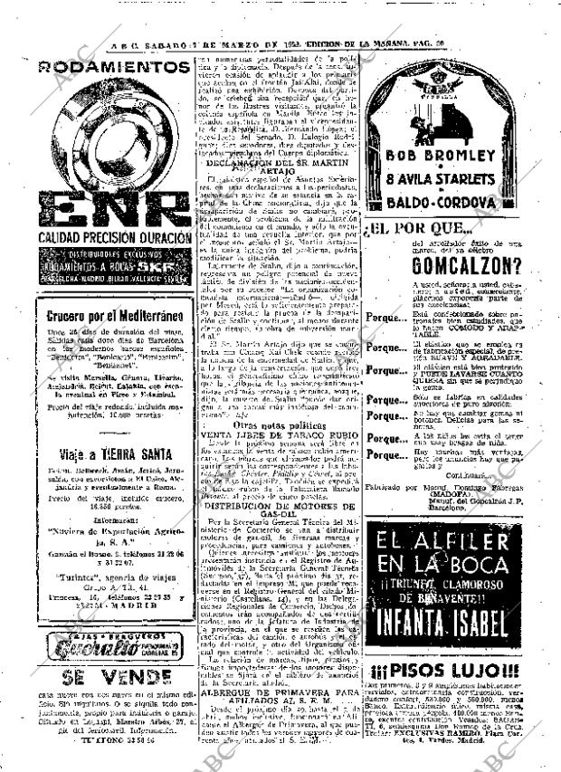 ABC MADRID 07-03-1953 página 20