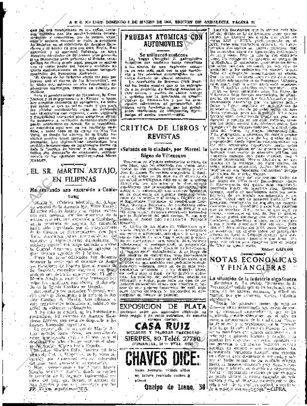 ABC SEVILLA 08-03-1953 página 21