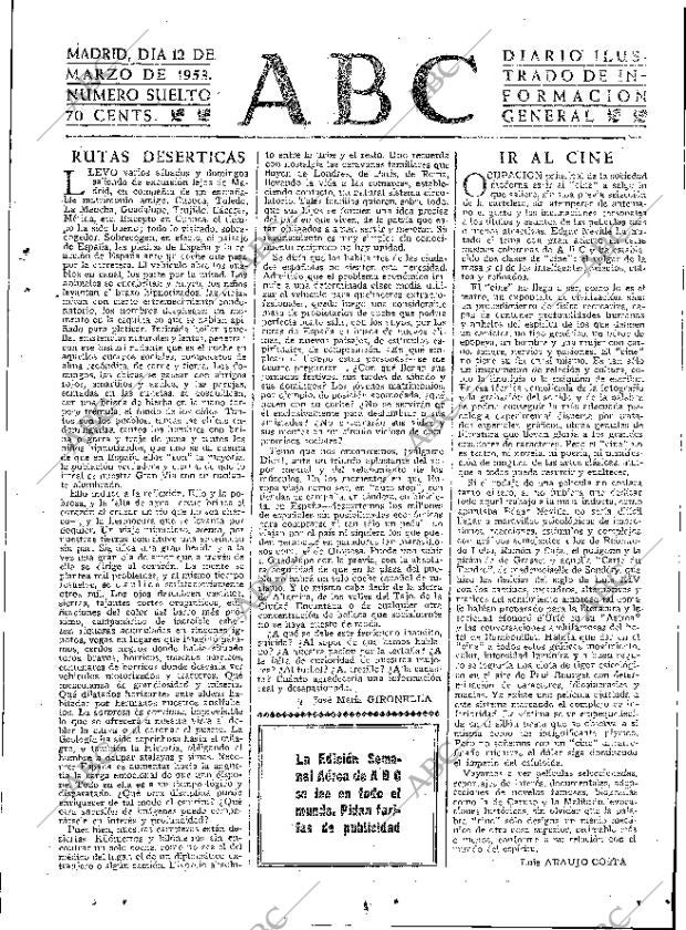 ABC MADRID 12-03-1953 página 3