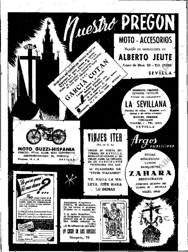 ABC SEVILLA 14-03-1953 página 4