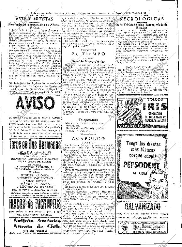ABC SEVILLA 15-03-1953 página 32